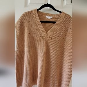 Sweater Vest Lught Brown